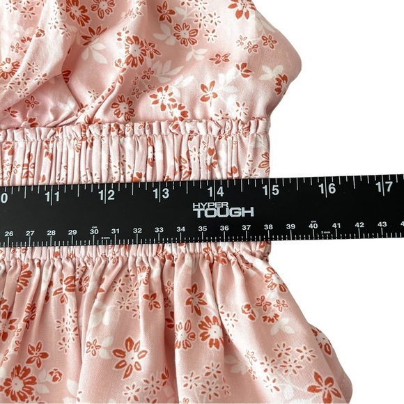 NWT Cotton Candy LA Pink Cropped Top with Ruffle Size Large - Picture 9 of 12